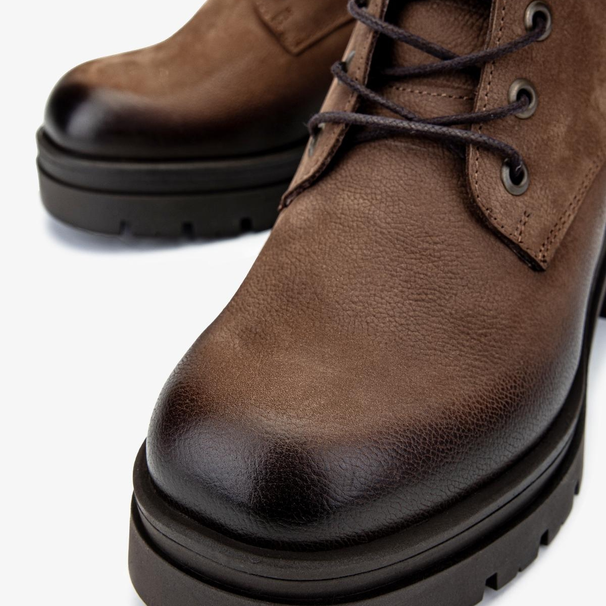 Valmenti Kadın Hakiki Deri Vizon Nubuk Casual Bot