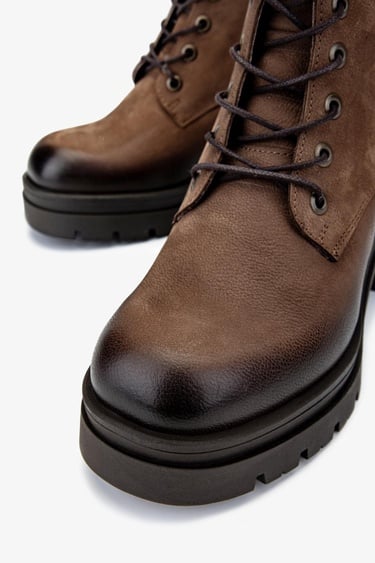  Valmenti Kadın Hakiki Deri Vizon Nubuk Casual Bot