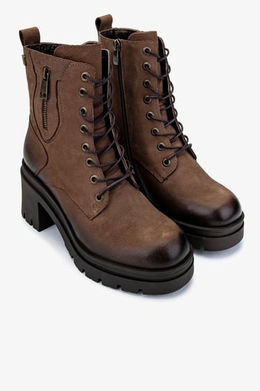  Valmenti Kadın Hakiki Deri Vizon Nubuk Casual Bot