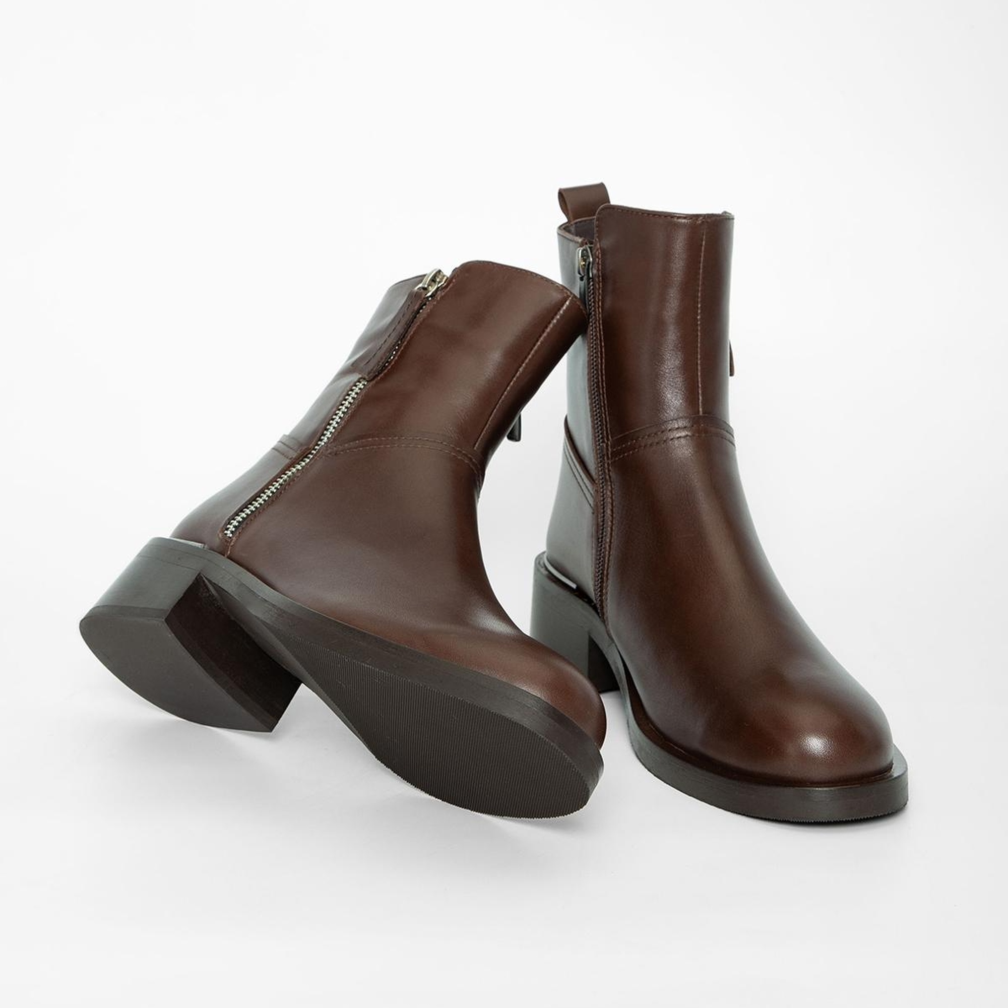 Valmenti Lyrion Kadın Kahve DR Hakiki Deri Casual Bot