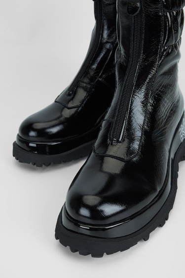  Valmenti Orıonex Kadın SIYAH KRSK RGN Hakiki Deri Casual Bot