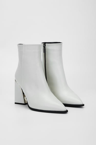  Valmenti Kadın Beyaz Hakiki Deri Casual Bot