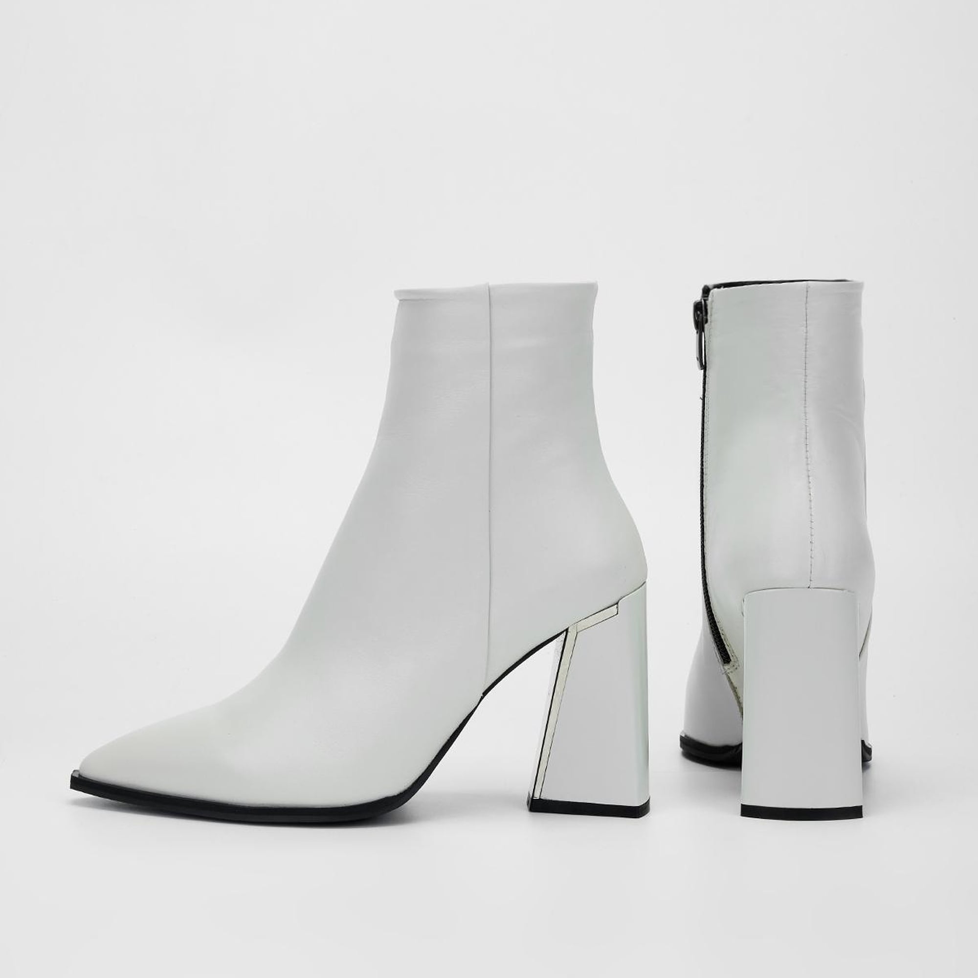 Valmenti Kadın Beyaz Hakiki Deri Casual Bot