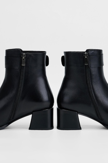  Valmenti Kadın Siyah anl Hakiki Deri Casual Bot