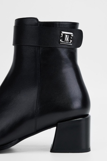  Valmenti Kadın Siyah anl Hakiki Deri Casual Bot