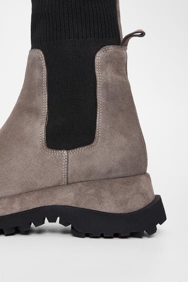  Valmenti Kadın Vizon Süet Hakiki Deri Casual Bot