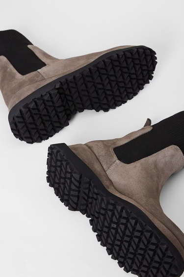  Valmenti Kadın Vizon Süet Hakiki Deri Casual Bot