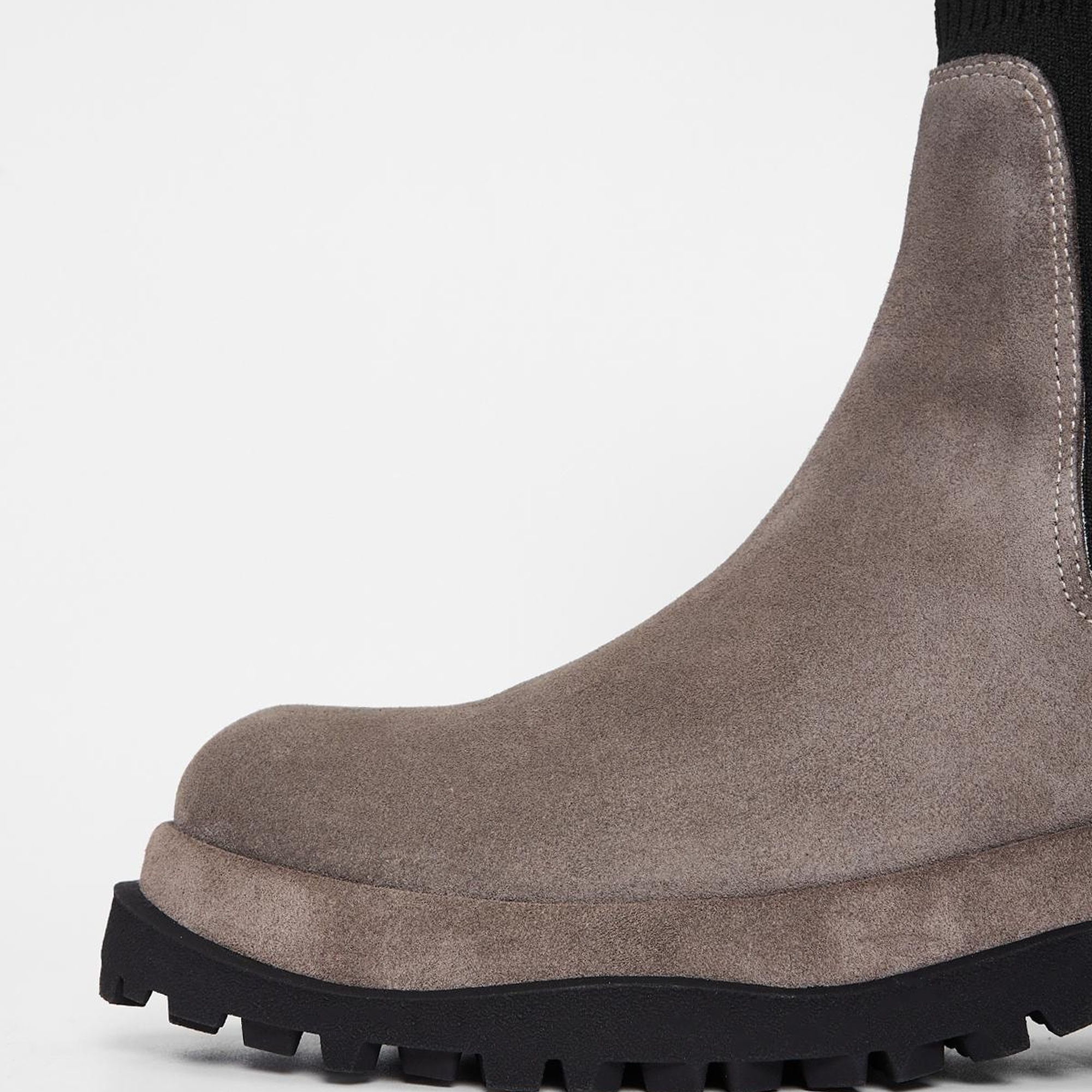 Valmenti Kadın Vizon Süet Hakiki Deri Casual Bot