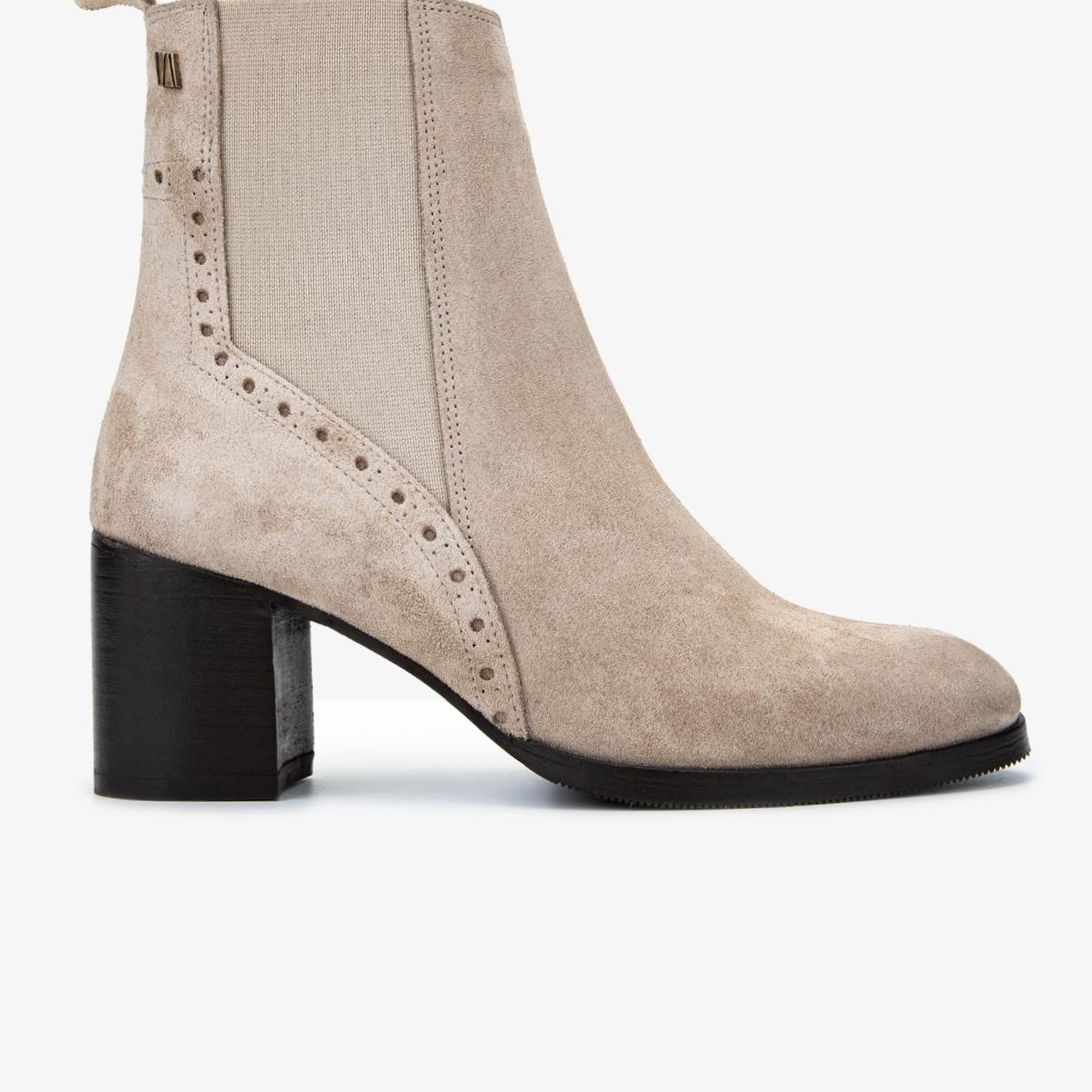 Valmenti Kadın Hakiki Deri Bej Süet Casual Bot