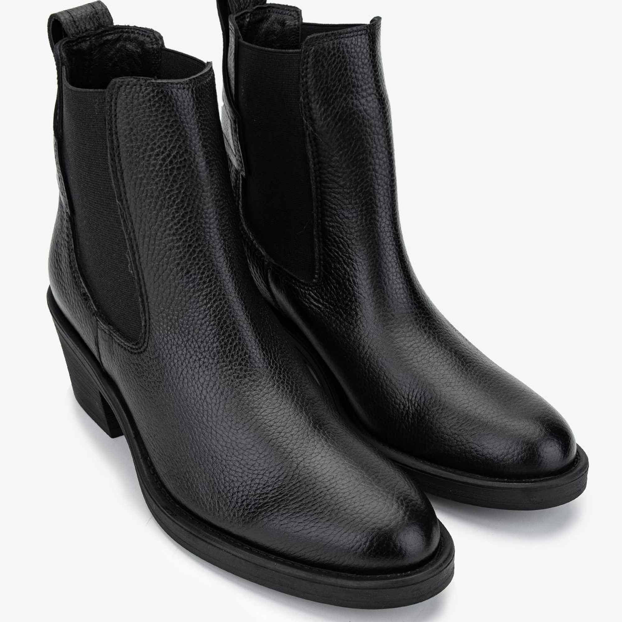 Valmenti Kadın Hakiki Deri Siyah Floter Casual Bot