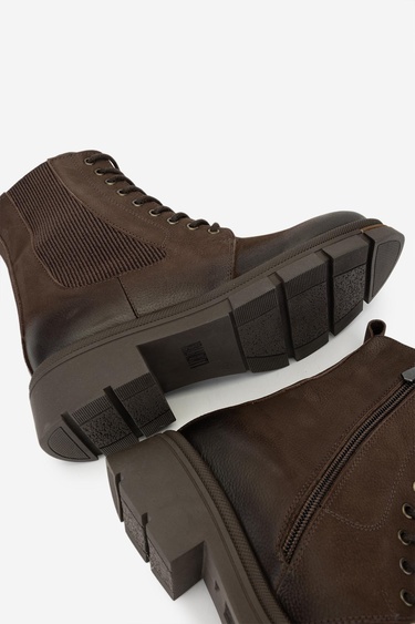  Valmenti Kadın Hakiki Deri Kahverengi Nubuk Casual Bot