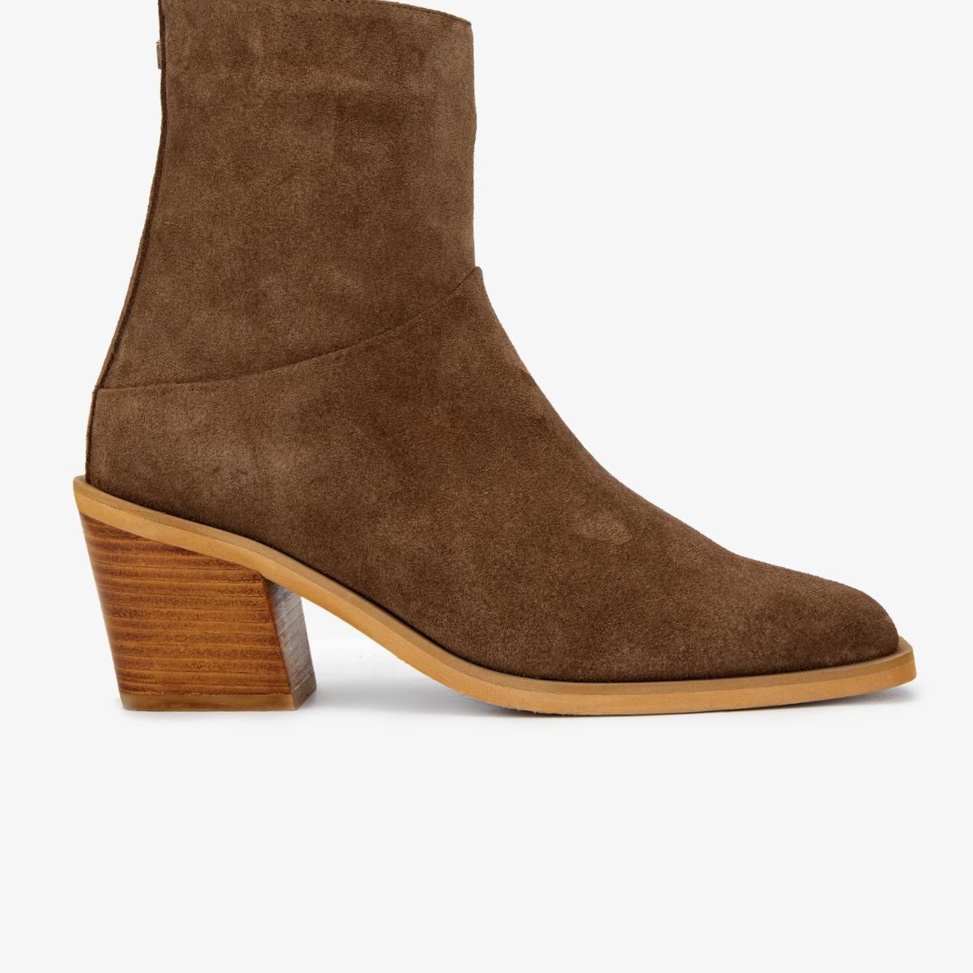 Valmenti Kadın Hakiki Deri Tütün Süet Casual Bot