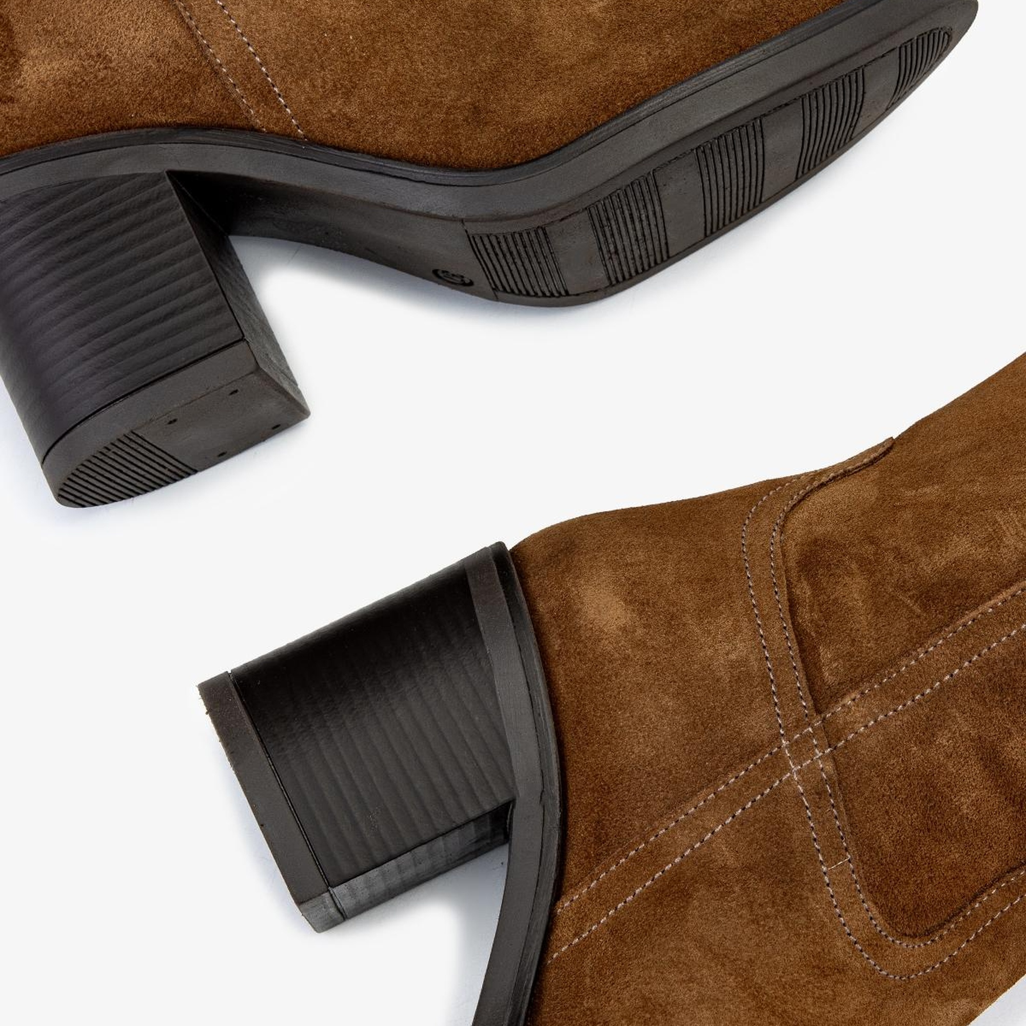 Valmenti Kadın Hakiki Deri Tütün Süet Casual Bot