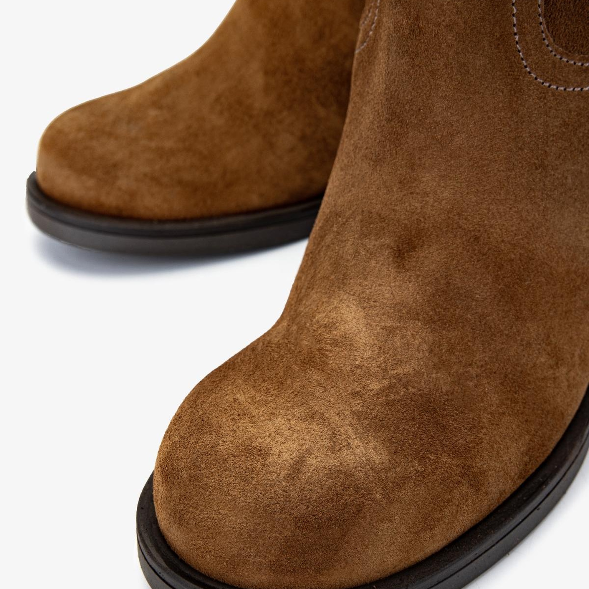 Valmenti Kadın Hakiki Deri Tütün Süet Casual Bot