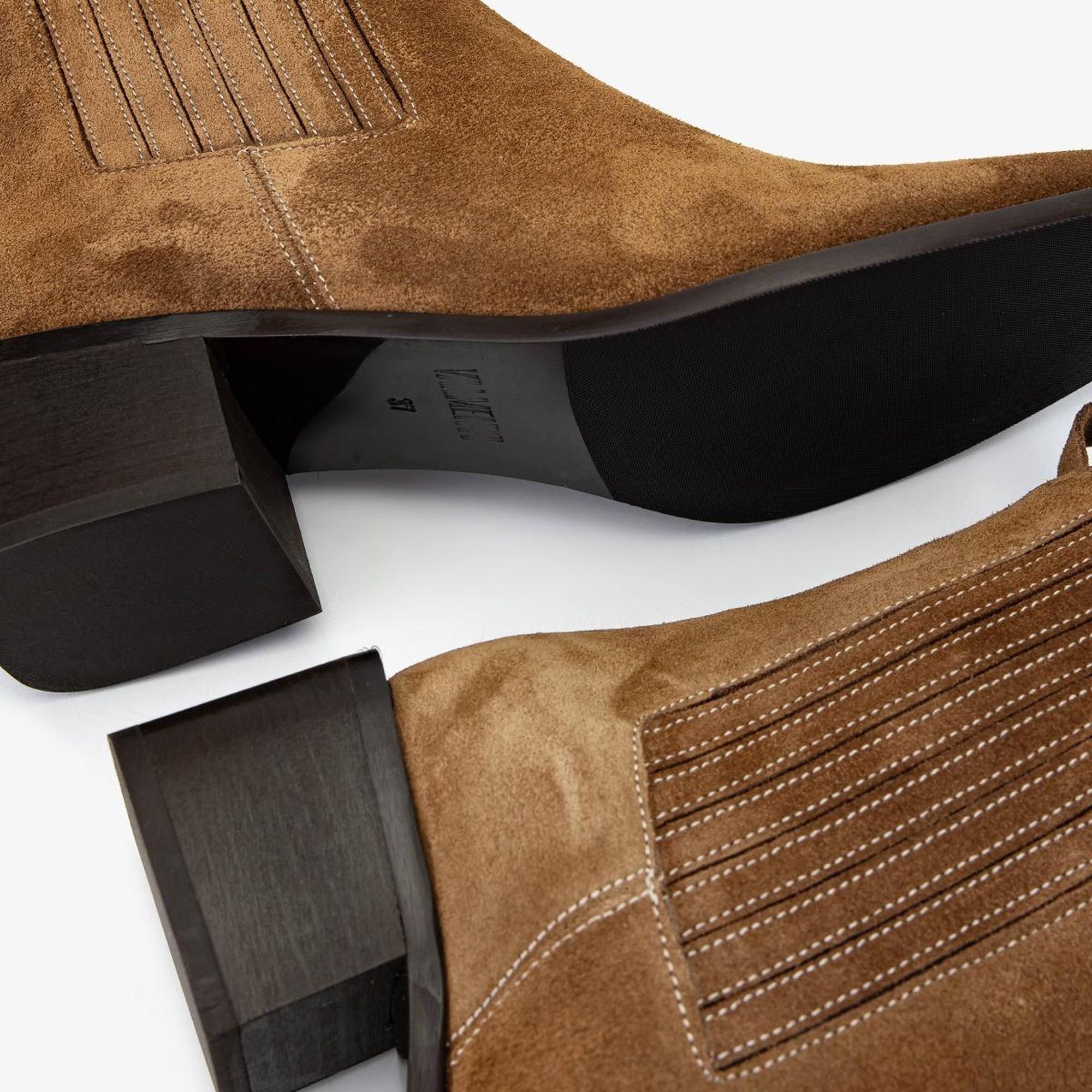 Valmenti Kadın Hakiki Deri Tütün Süet Casual Bot