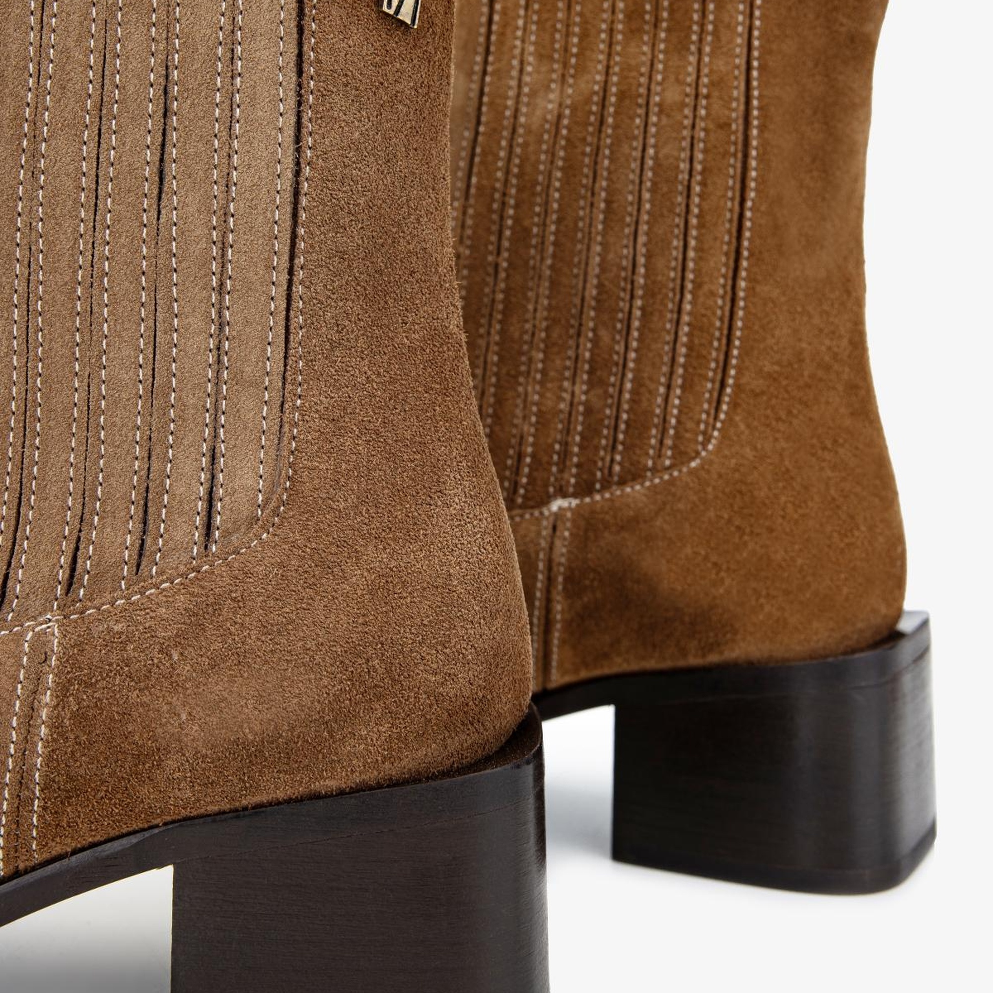 Valmenti Kadın Hakiki Deri Tütün Süet Casual Bot