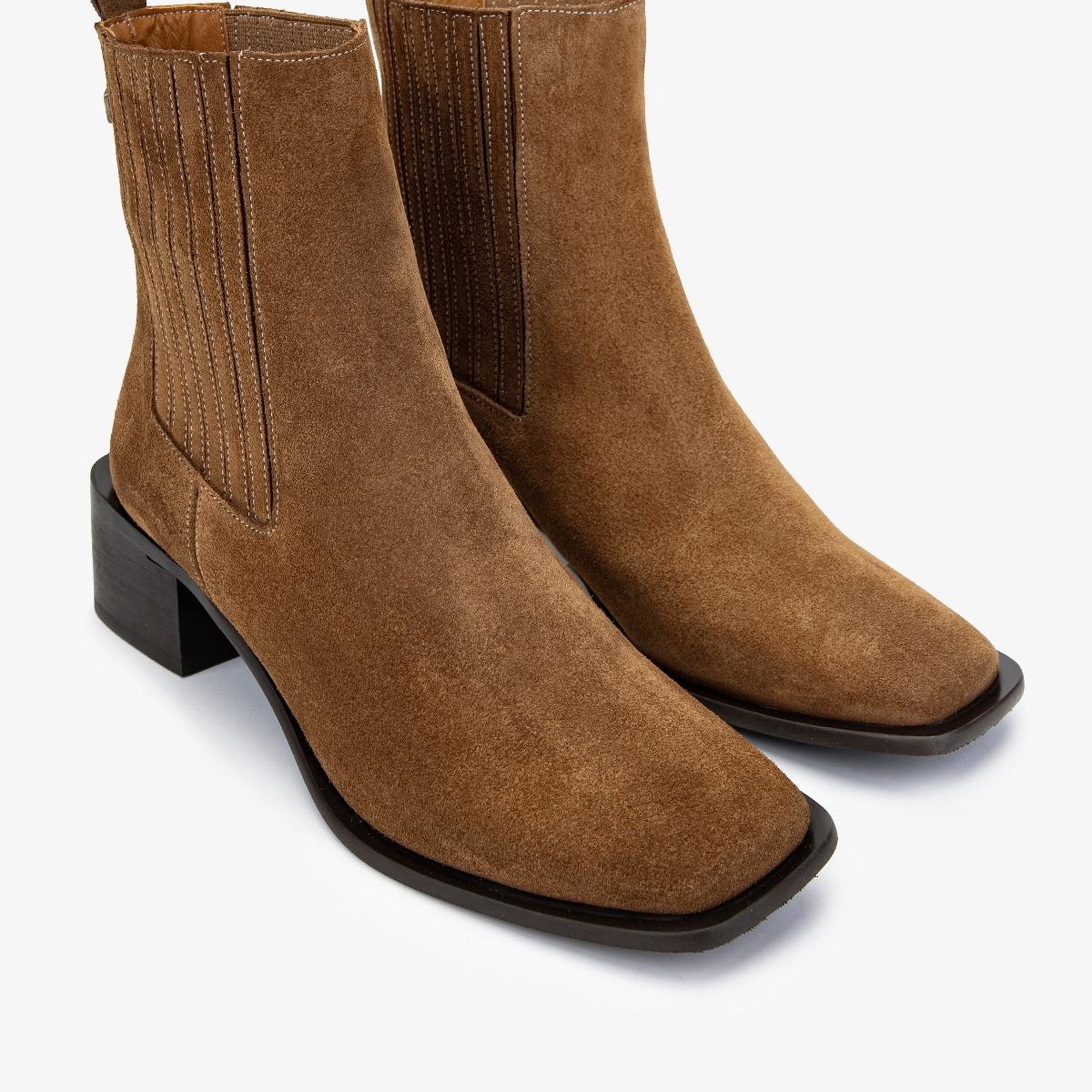 Valmenti Kadın Hakiki Deri Tütün Süet Casual Bot