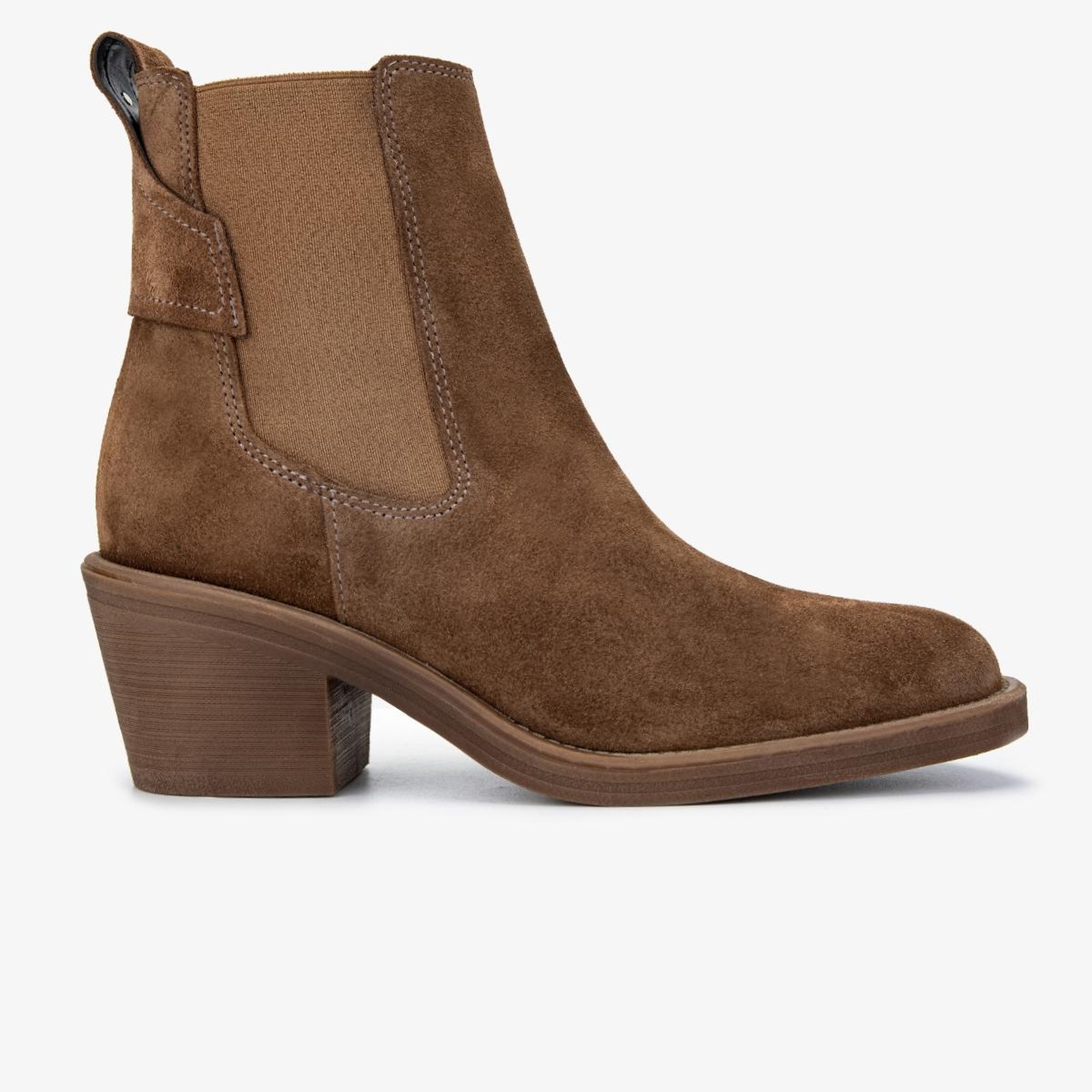 Valmenti Kadın Hakiki Deri Tütün Süet Casual Bot