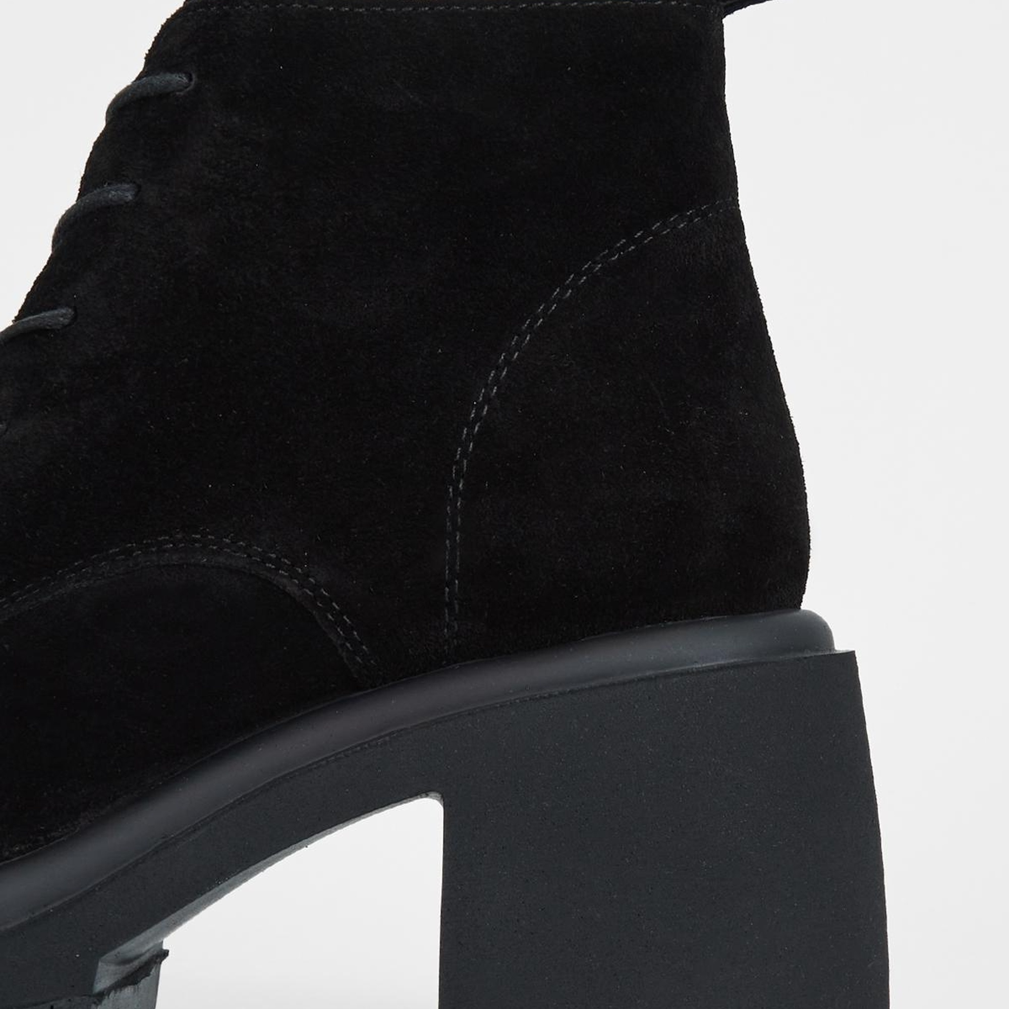 Valmenti Vega Kadın Siyah Süet Hakiki Deri Casual Bot