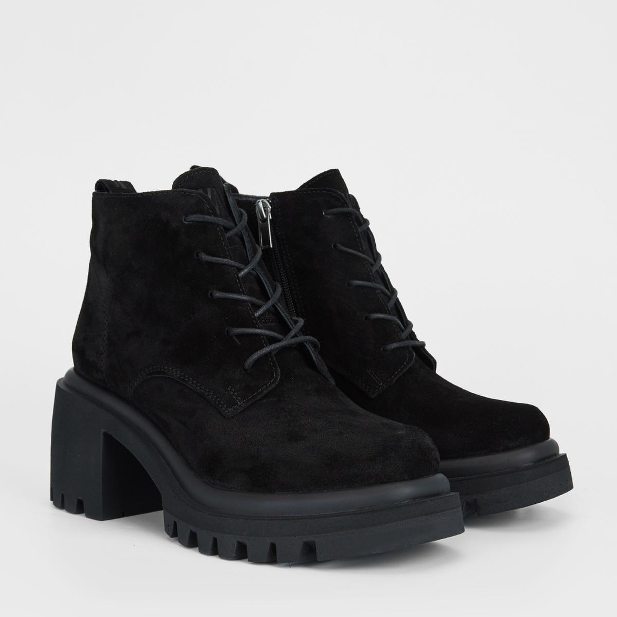 Valmenti Vega Kadın Siyah Süet Hakiki Deri Casual Bot