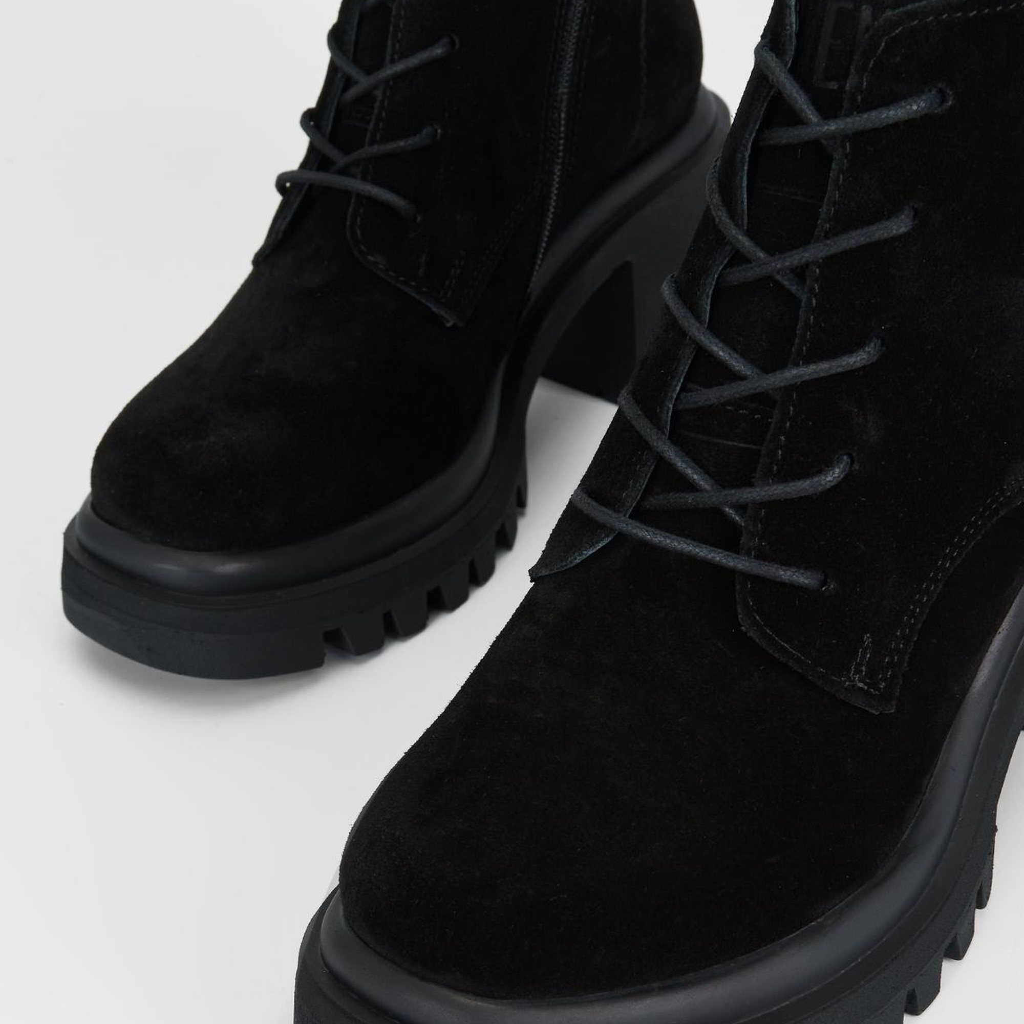 Valmenti Vega Kadın Siyah Süet Hakiki Deri Casual Bot