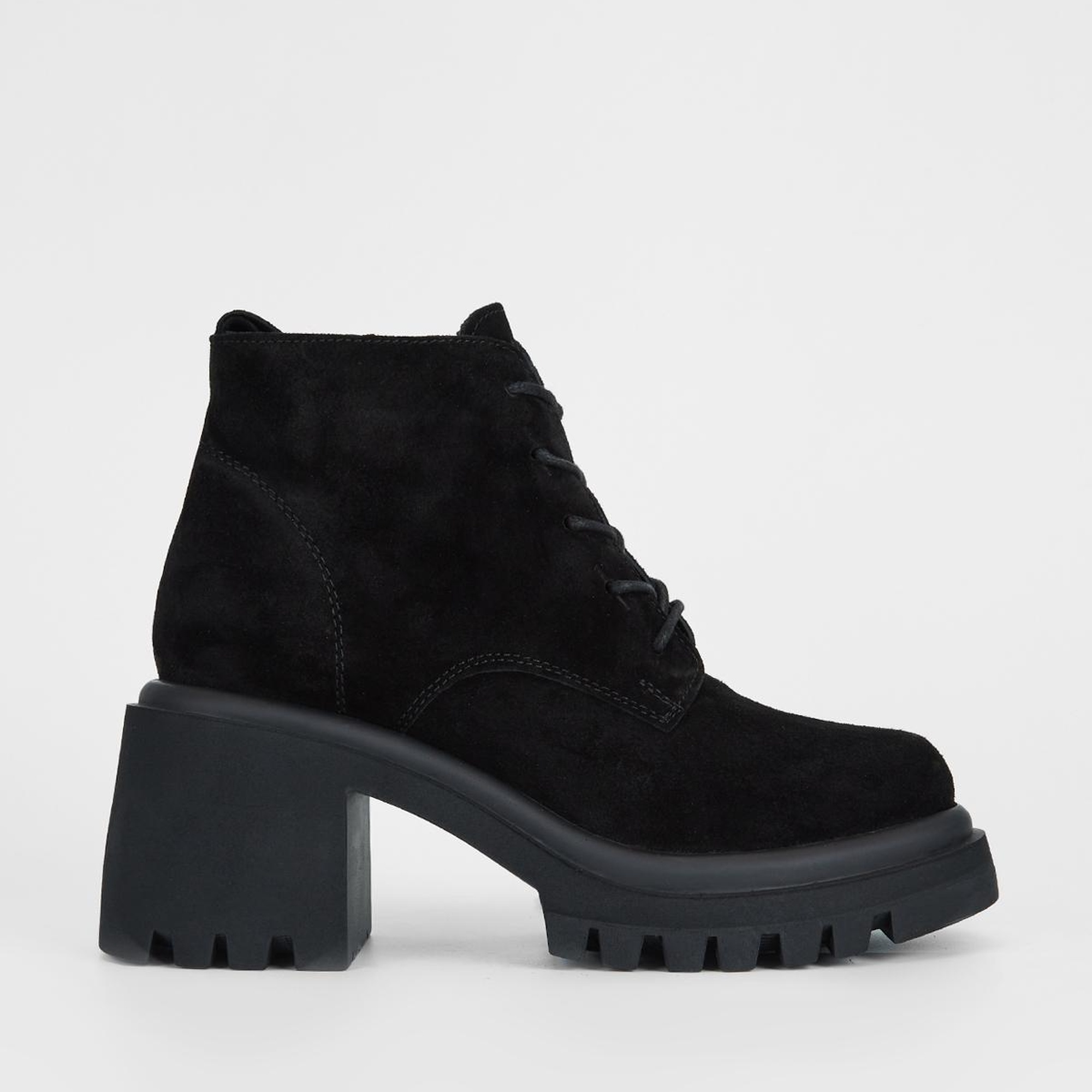 Valmenti Vega Kadın Siyah Süet Hakiki Deri Casual Bot