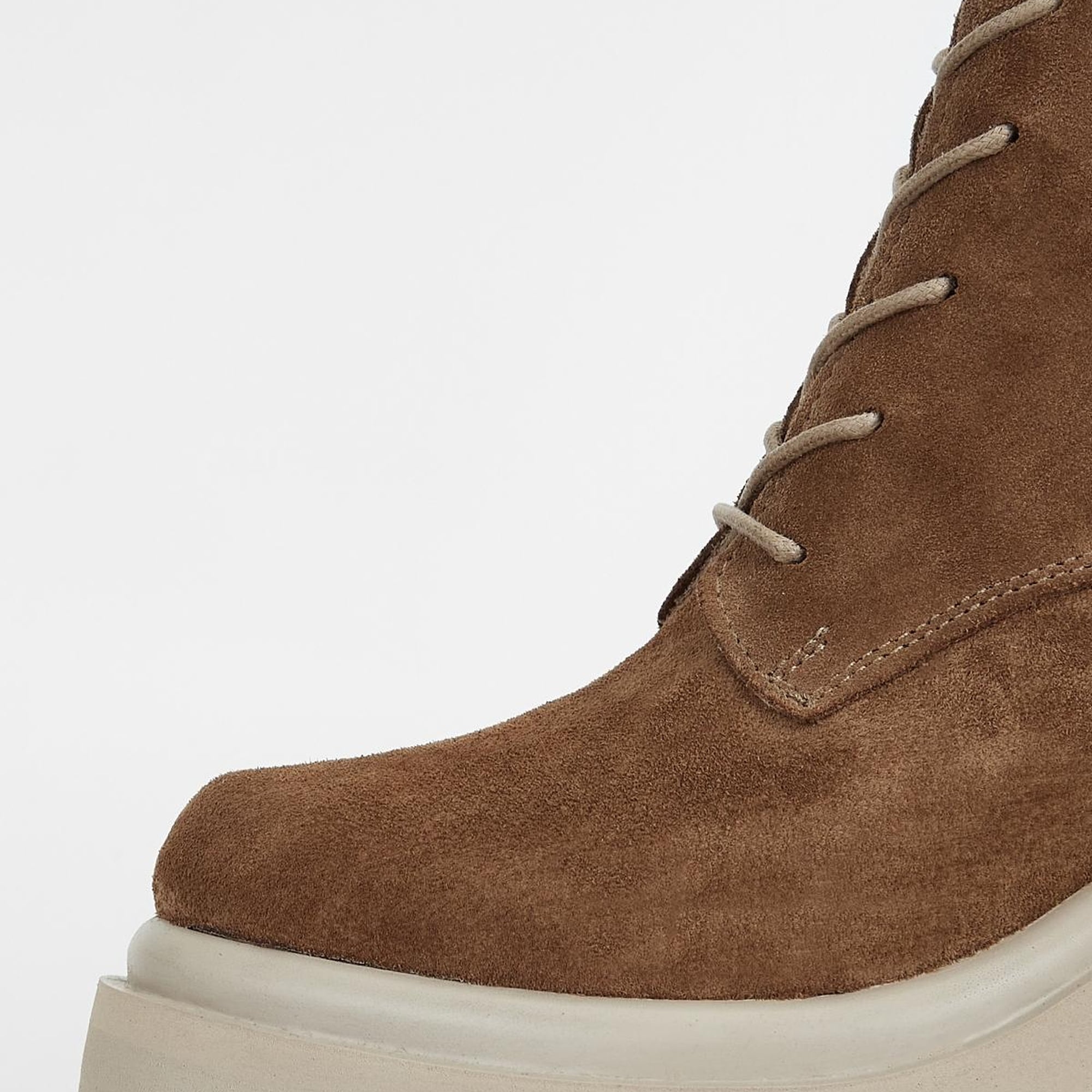 Valmenti Vega Kadın Tütün Süet Hakiki Deri Casual Bot