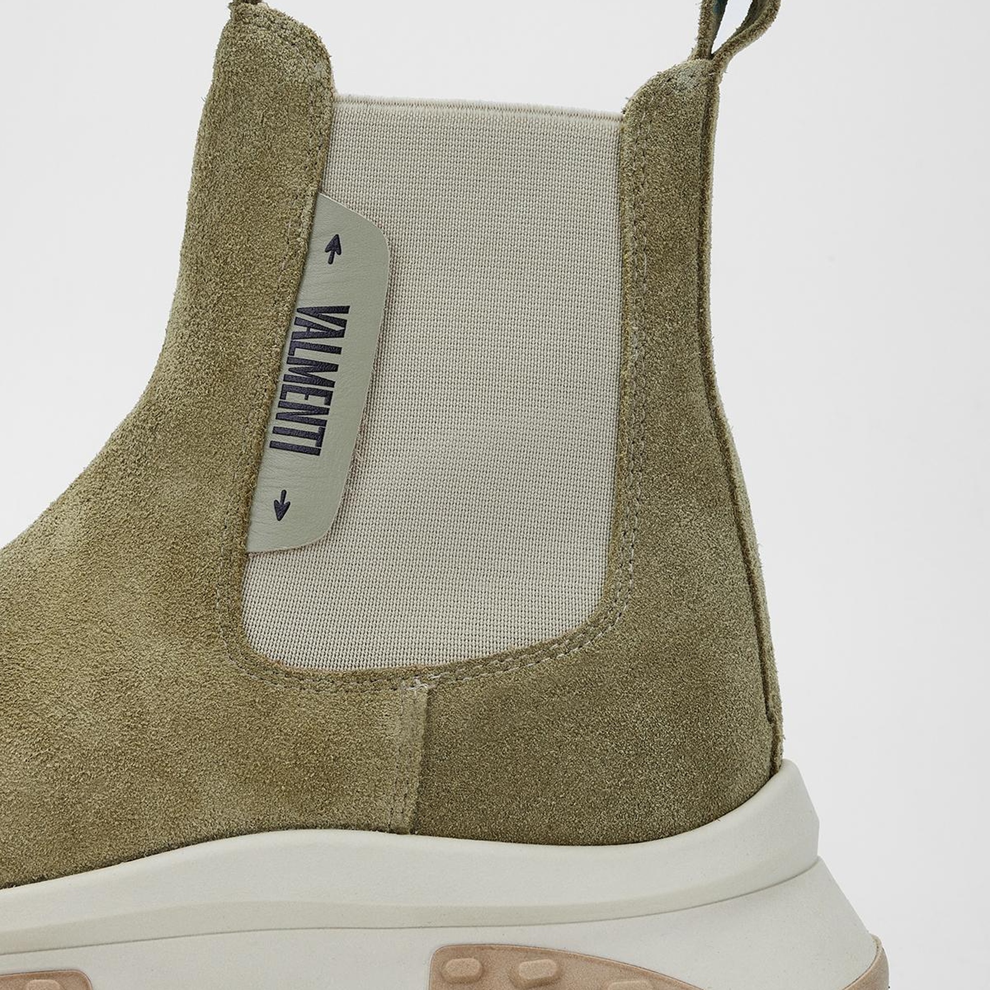 Valmenti Kadın Yeşil Süet Hakiki Deri Casual Bot