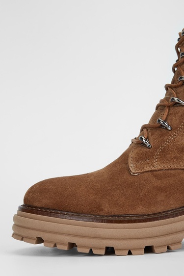  Valmenti Sirius Kadın Tütün Süet Hakiki Deri Casual Bot