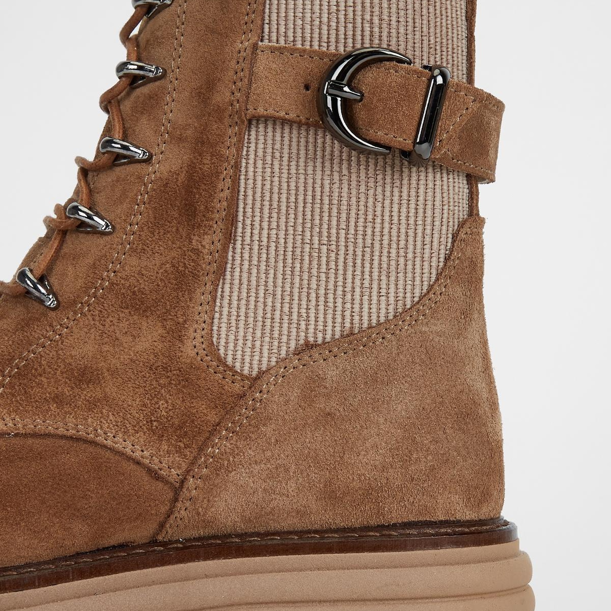 Valmenti Sirius Kadın Tütün Süet Hakiki Deri Casual Bot