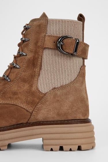  Valmenti Sirius Kadın Tütün Süet Hakiki Deri Casual Bot