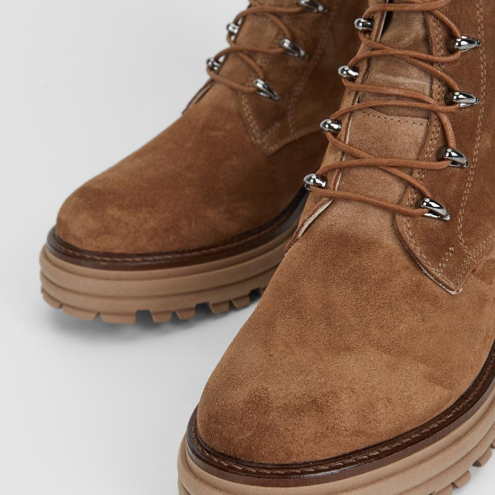 Valmenti Sirius Kadın Tütün Süet Hakiki Deri Casual Bot