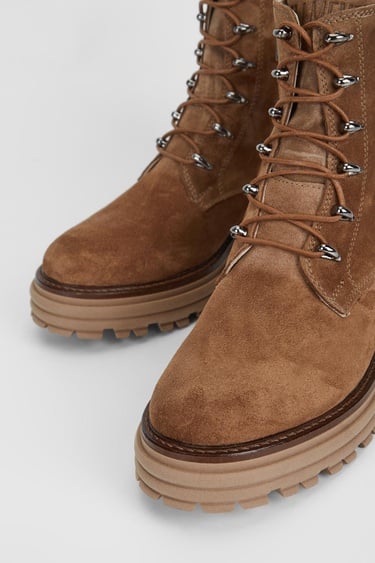  Valmenti Sirius Kadın Tütün Süet Hakiki Deri Casual Bot