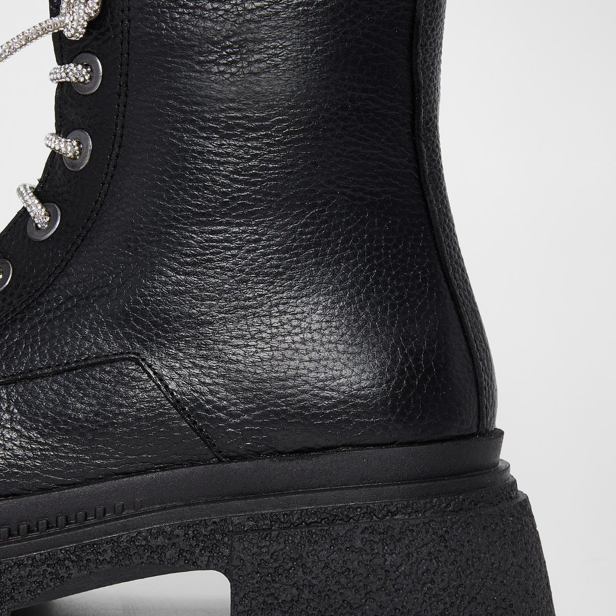 Valmenti Kadın Siyah Hakiki Deri Casual Bot