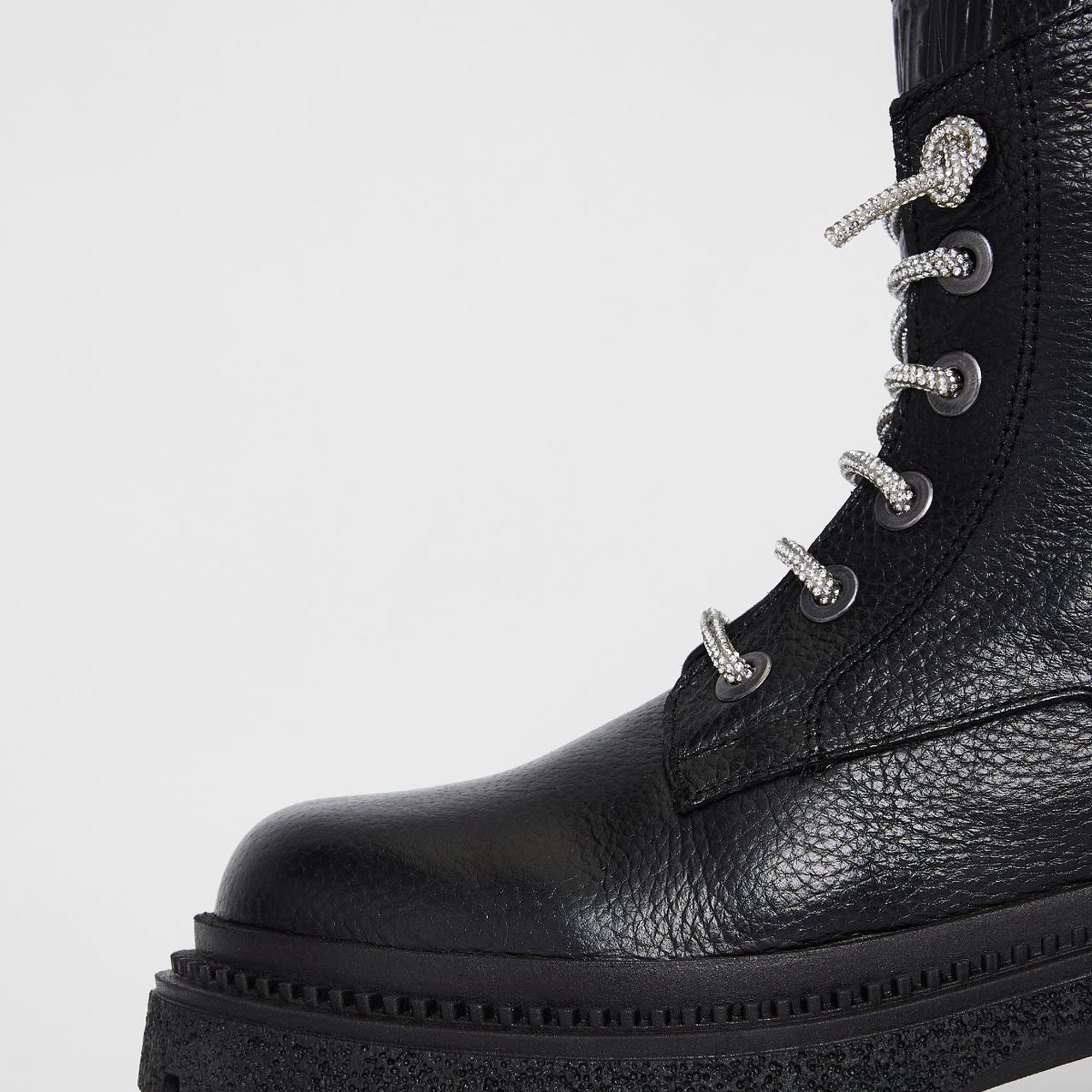 Valmenti Kadın Siyah Hakiki Deri Casual Bot