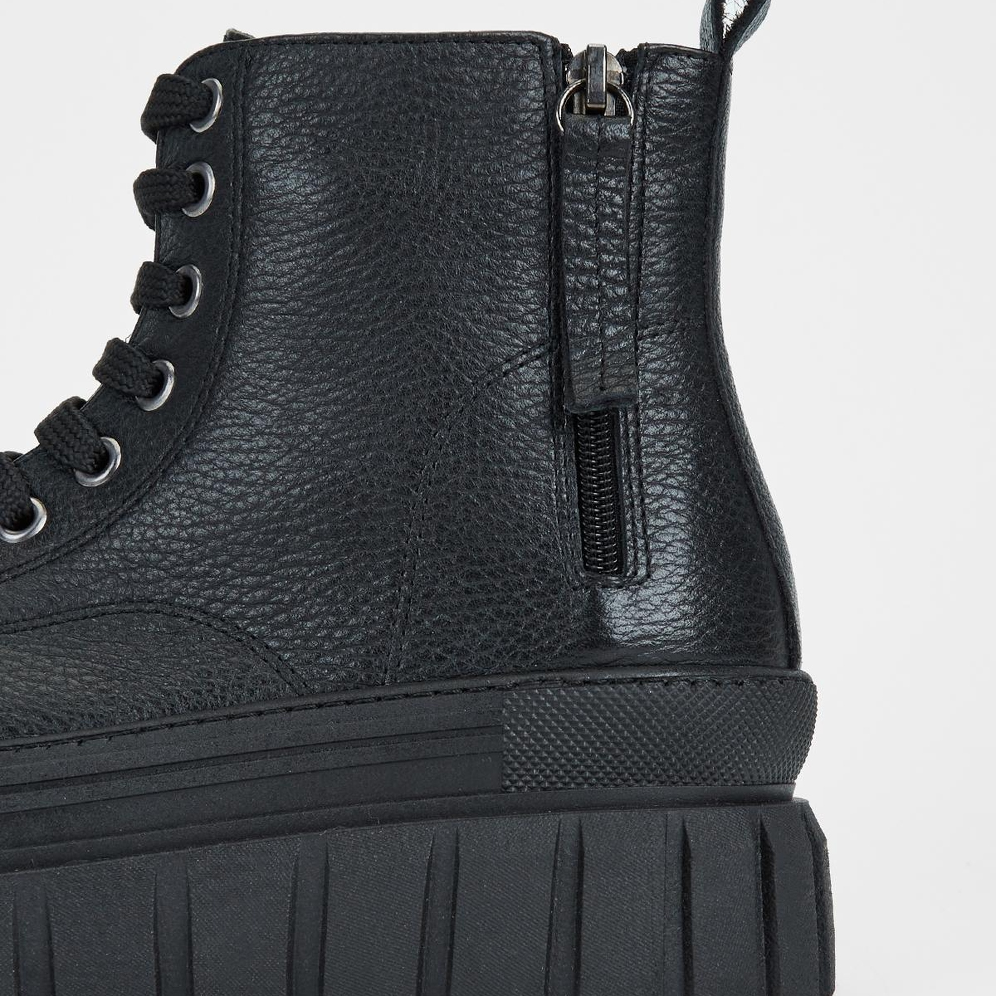 Valmenti Kadın Siyah Floter Hakiki Deri Casual Bot