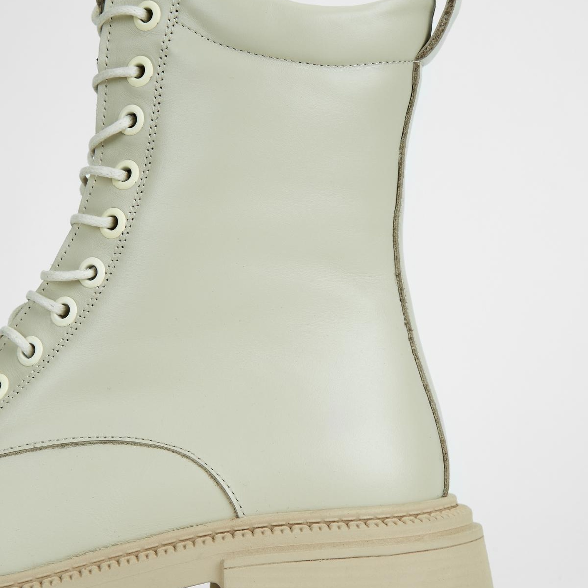 Valmenti Kadın Bej Hakiki Deri Casual Bot