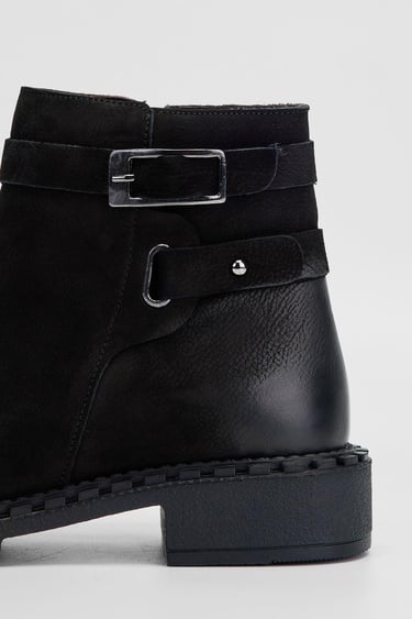  Valmenti Kadın Siyah Nubuk Hakiki Deri Casual Bot