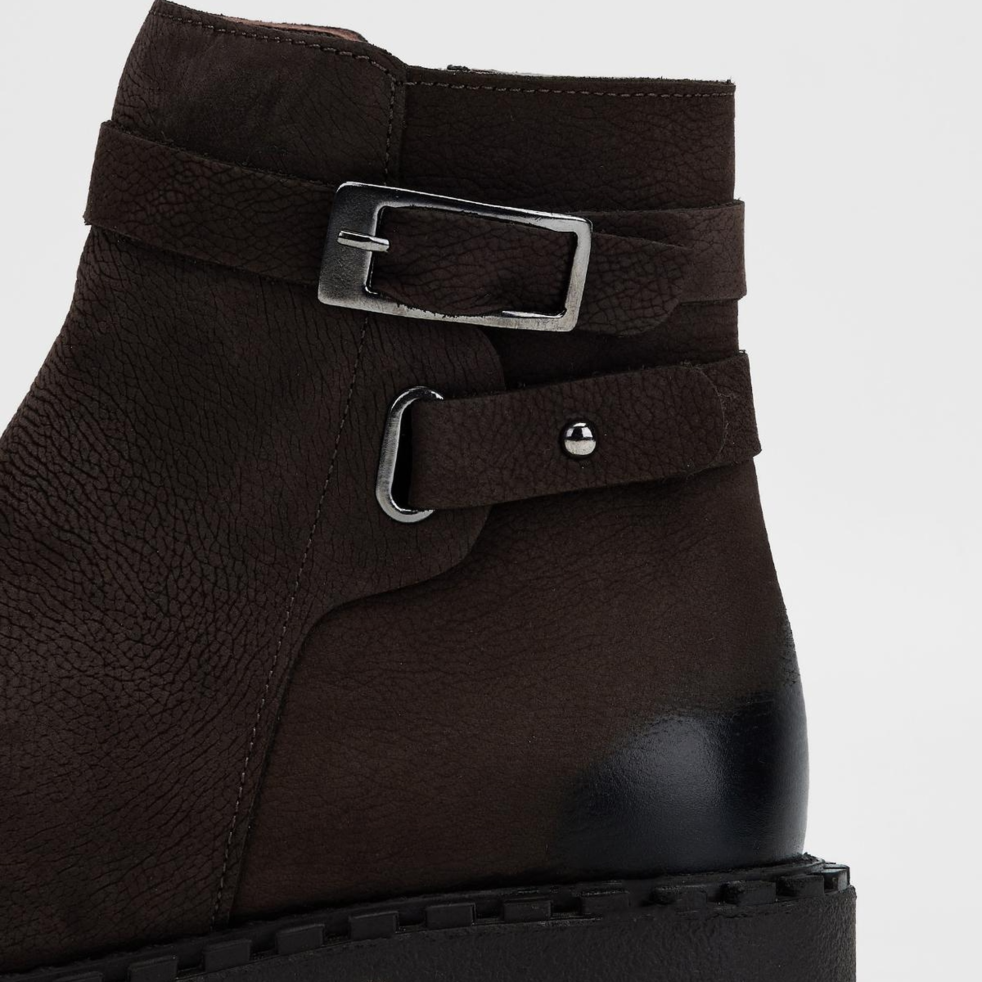 Valmenti Kadın Kahve nbk Hakiki Deri Casual Bot