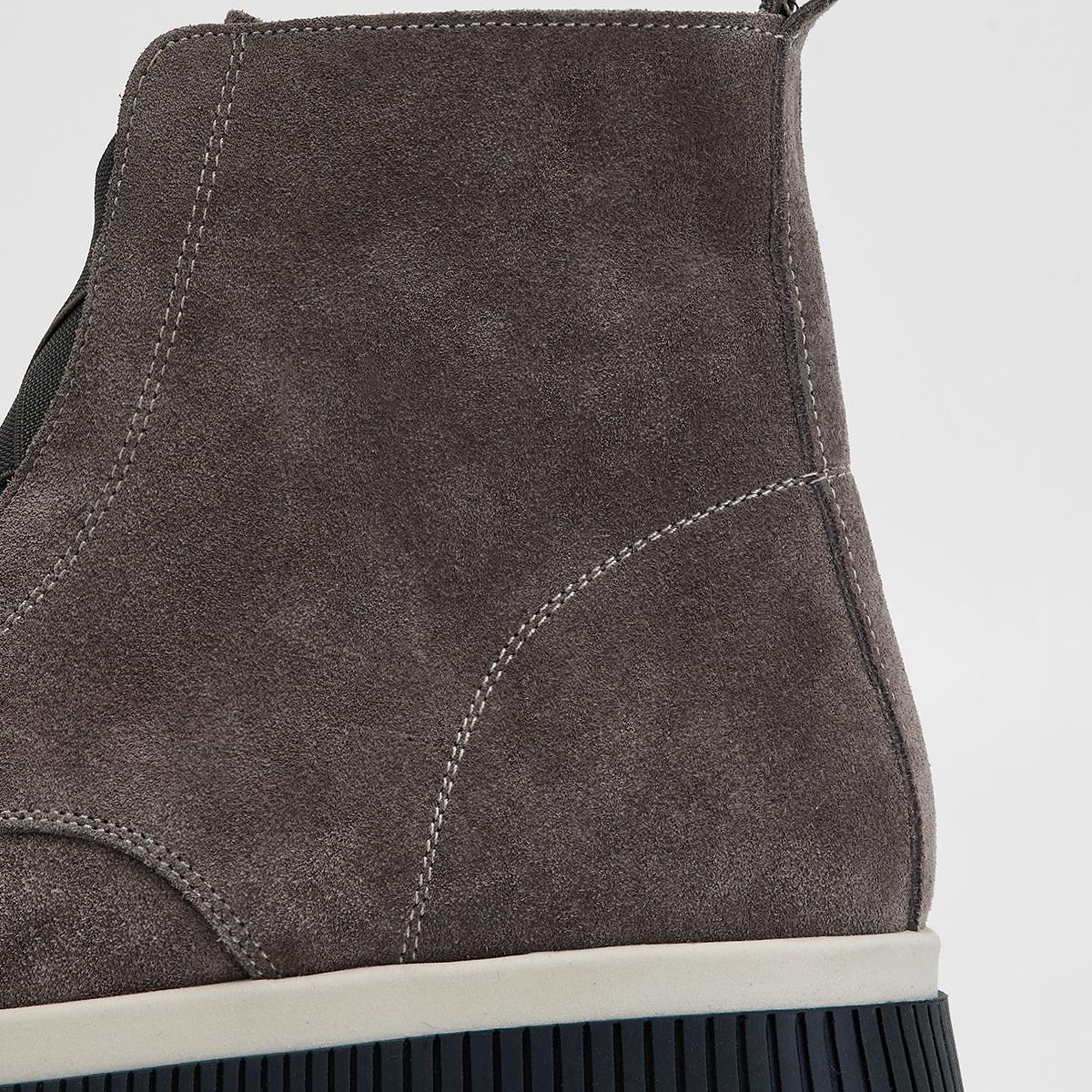 Valmenti Kadın Vizon Süet Hakiki Deri Casual Bot