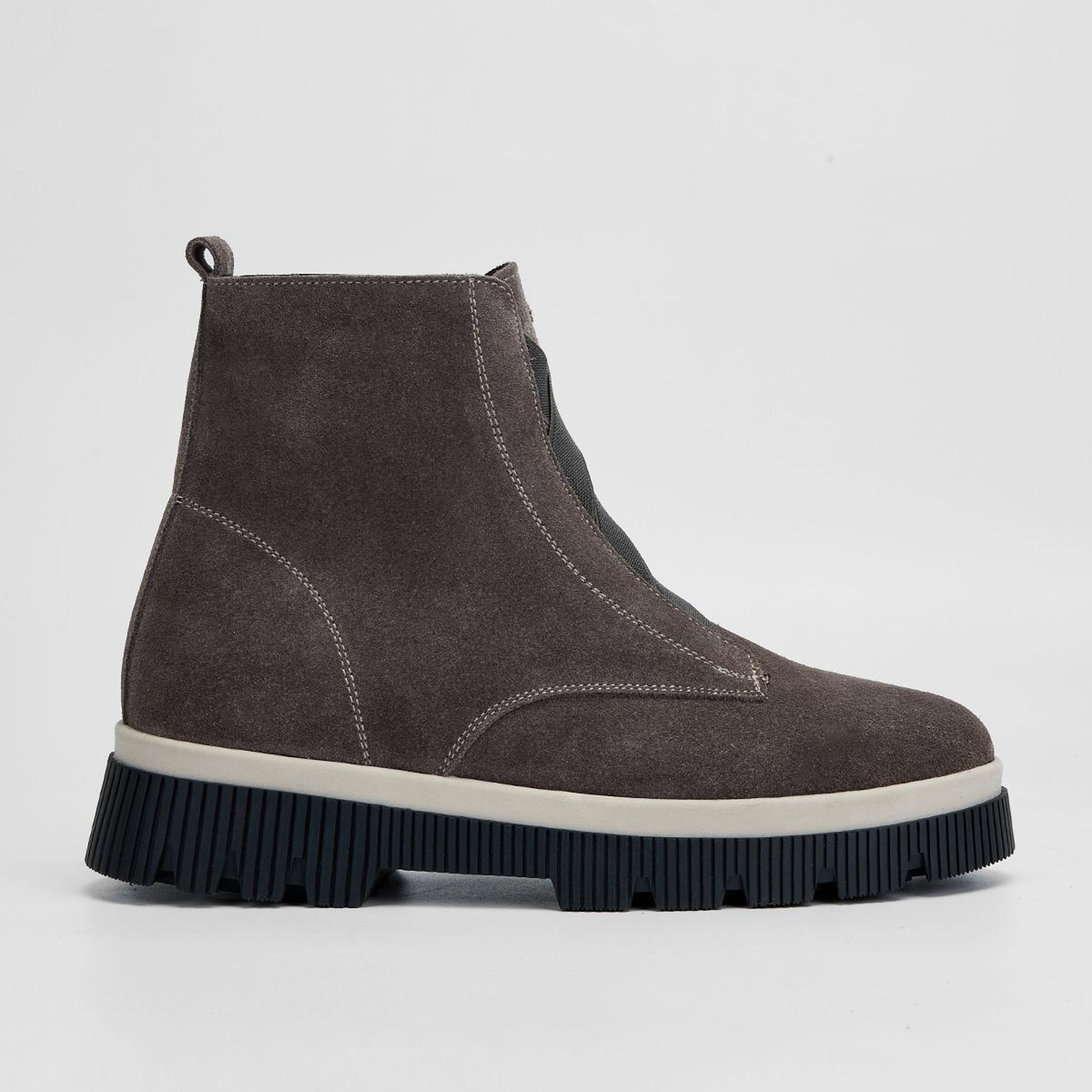 Valmenti Kadın Vizon Süet Hakiki Deri Casual Bot