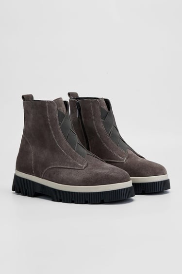  Valmenti Kadın Vizon Süet Hakiki Deri Casual Bot
