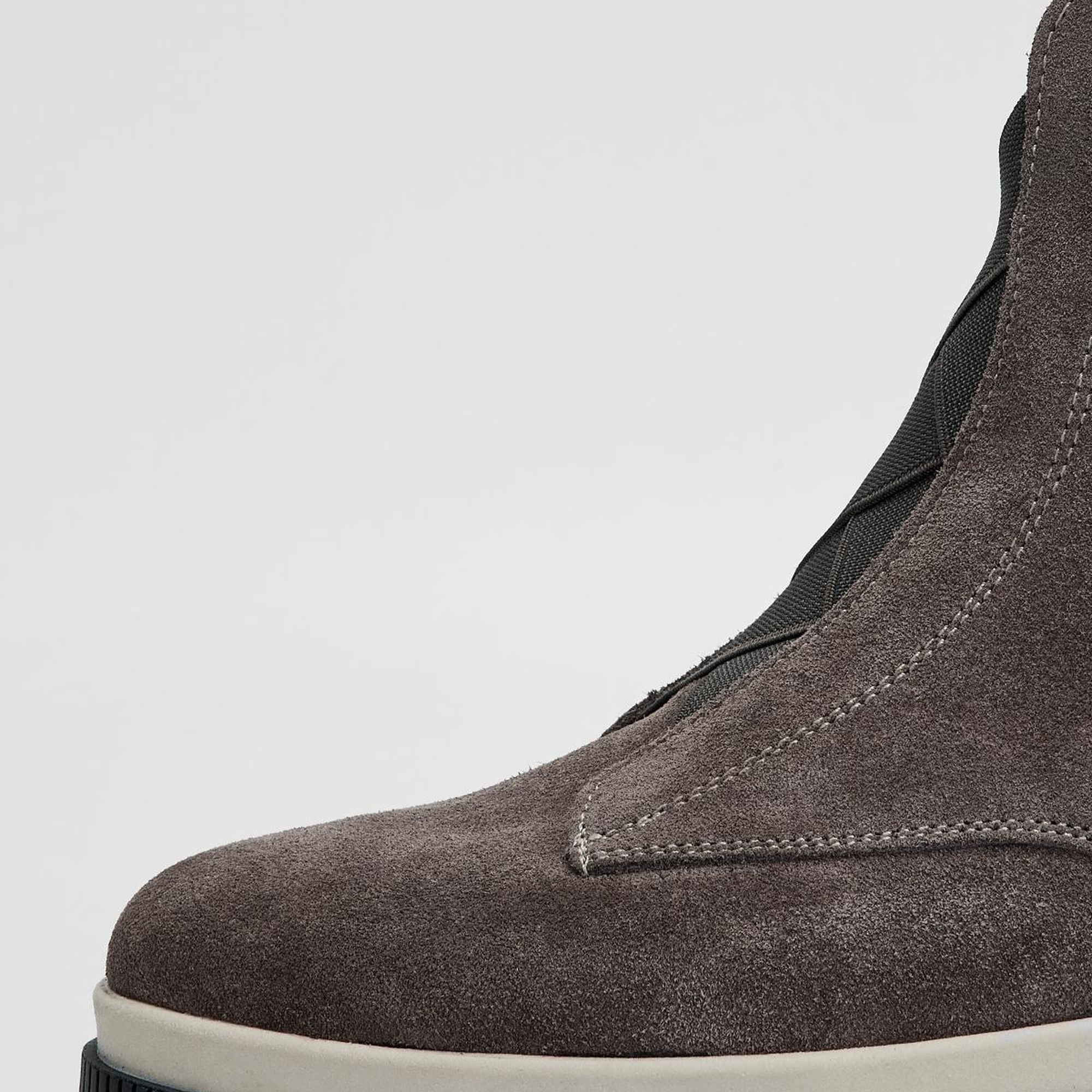 Valmenti Kadın Vizon Süet Hakiki Deri Casual Bot