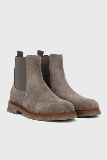  Valmenti Lyra Kadın Vizon Süet Hakiki Deri Casual Bot