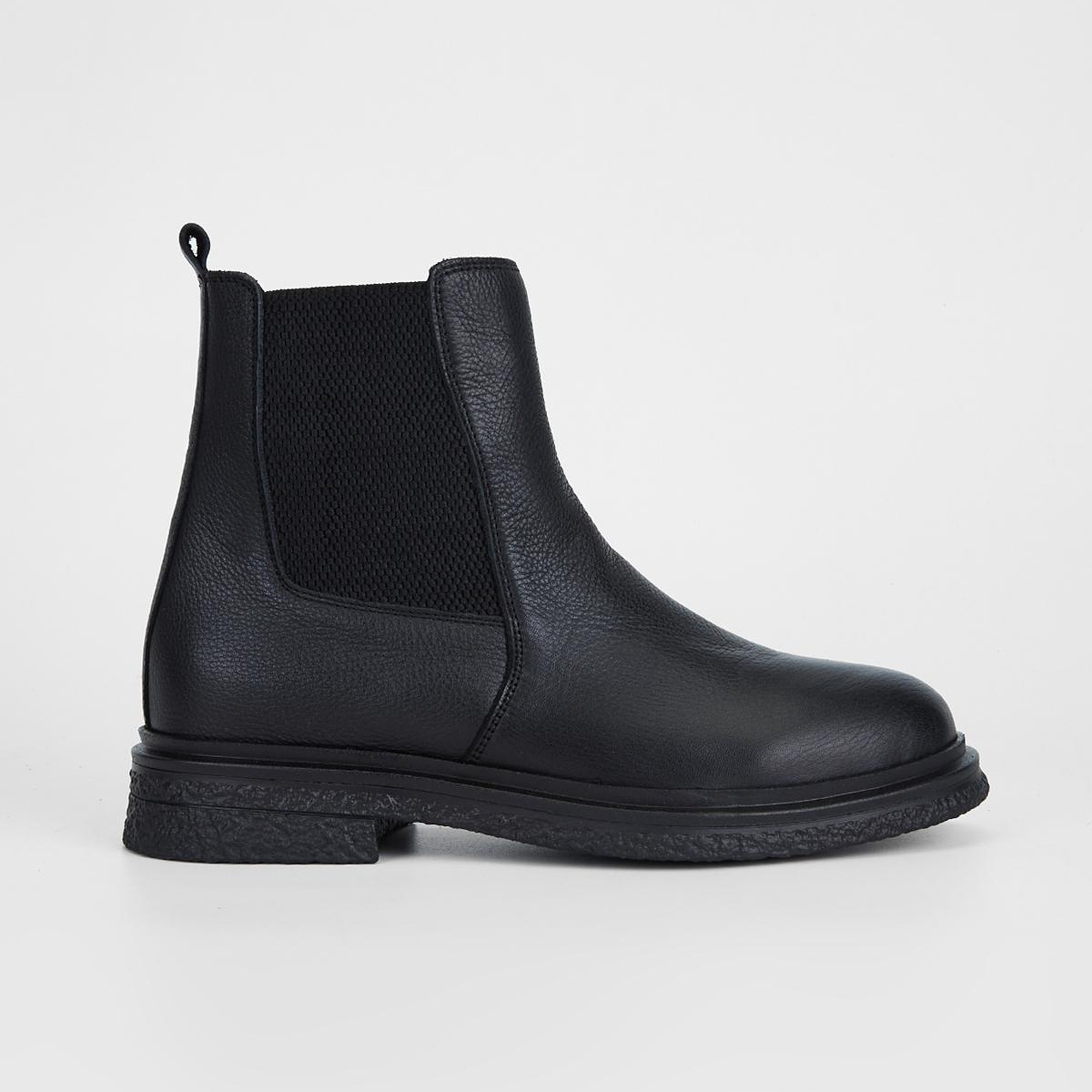 Valmenti Lyra Kadın Siyah Floter Hakiki Deri Casual Bot