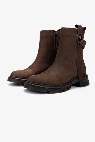  Valmenti Kadın Kahverengi Nubuk Casual Bot