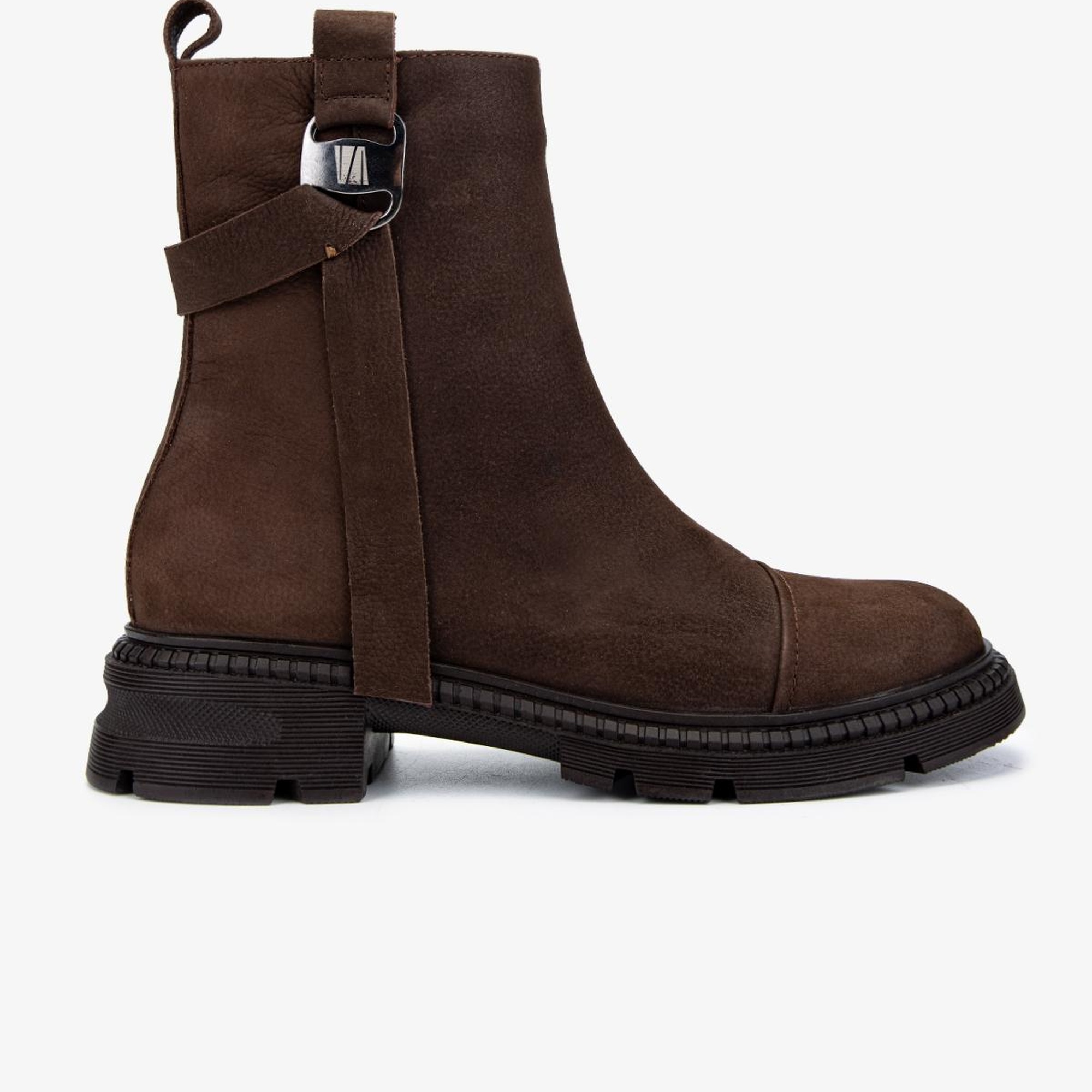 Valmenti Kadın Kahverengi Nubuk Casual Bot