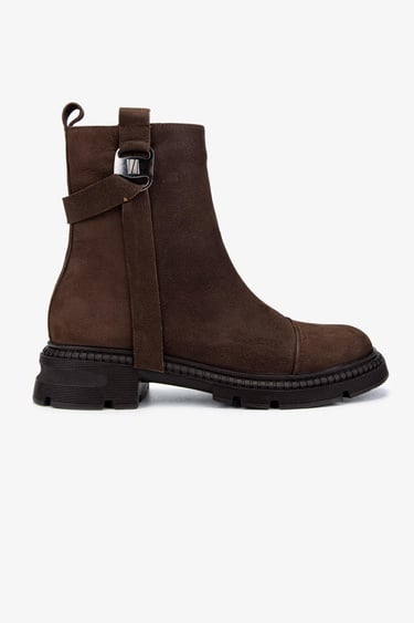 Valmenti Kadın Kahverengi Nubuk Casual Bot