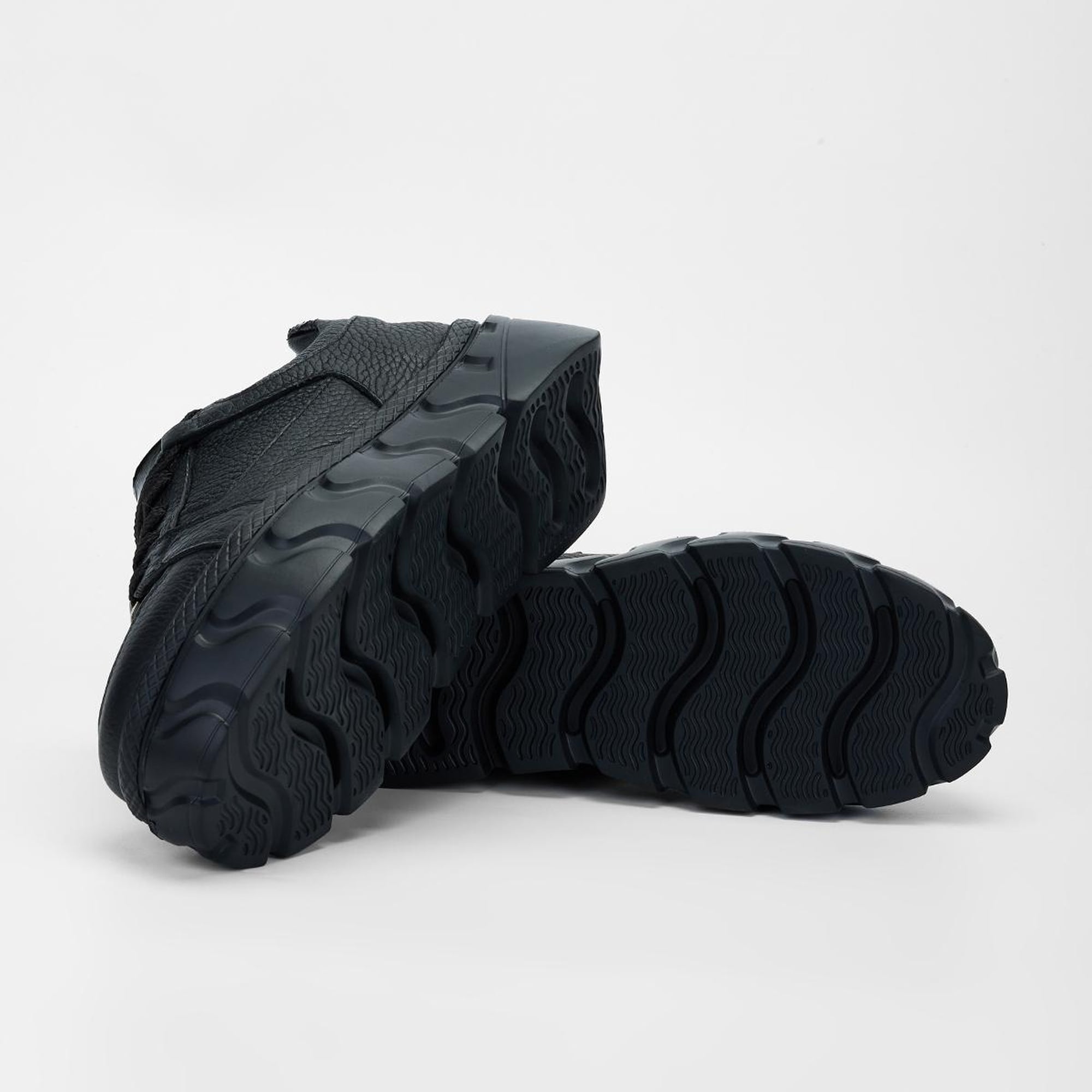 Valmenti Kadın Siyah Floter Hakiki Deri Sneakers & Spor Ayakkabı