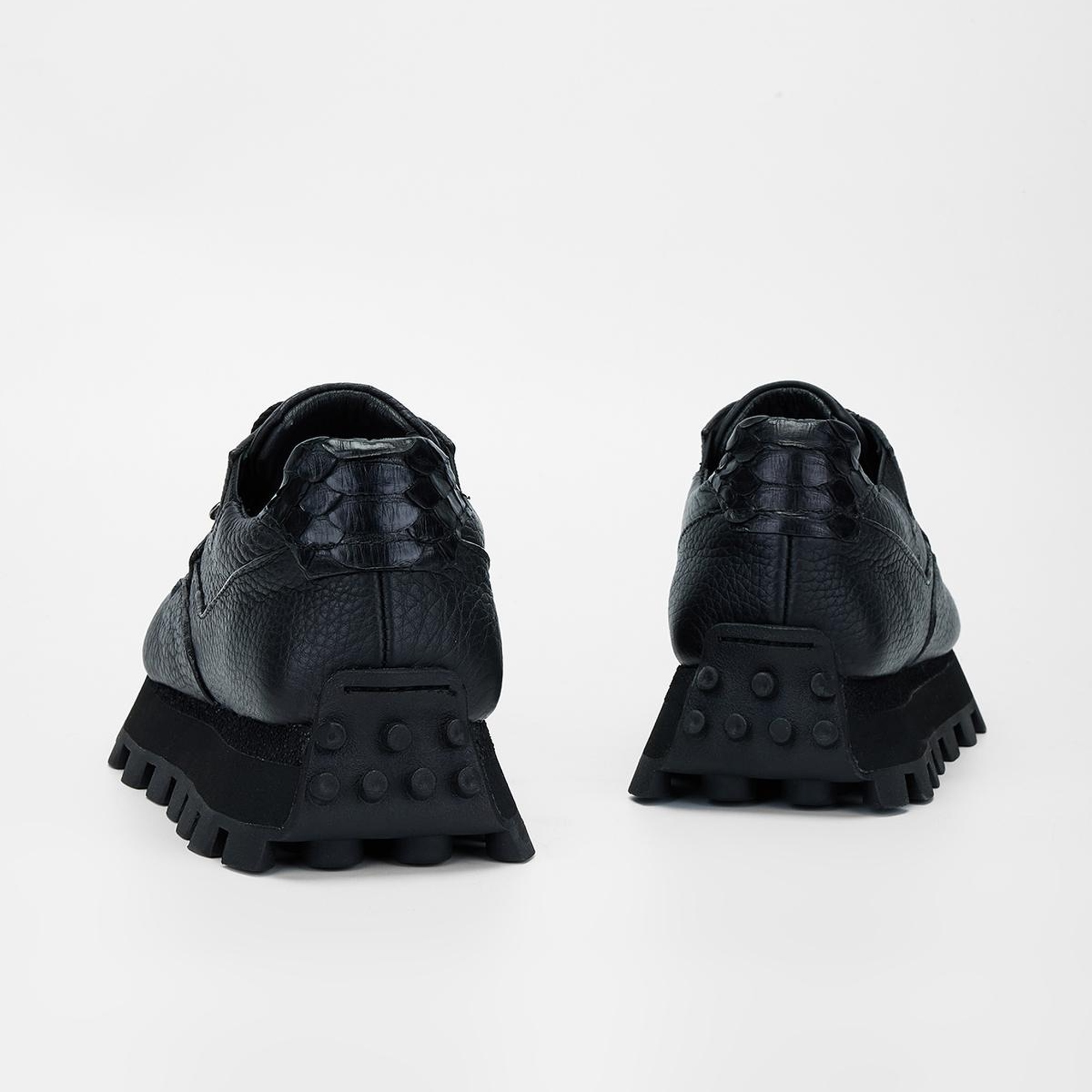 Valmenti Kadın Siyah Floter Hakiki Deri Sneakers & Spor Ayakkabı